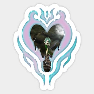 Sweet little dark fairy Sticker